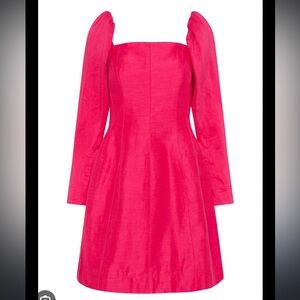 COPY - AJE Baret Sleeved Mini Dress - HOT PINK / 6 NWT